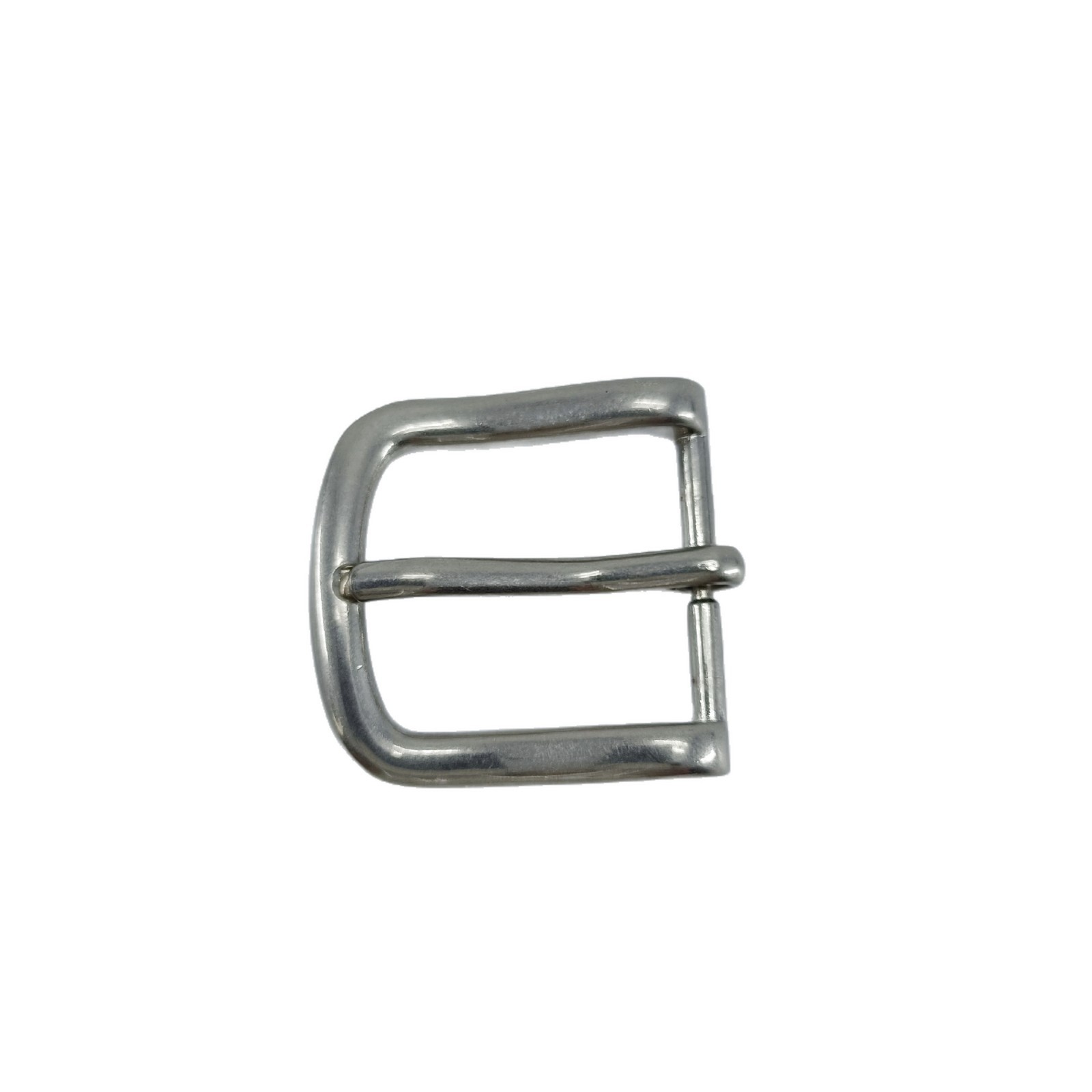 DH factory direct sales cross-border simple leather belt buckle, zinc alloy waist buckle, men's and women's pin buckle, 3.0cm belt buckle in stock Item Picture