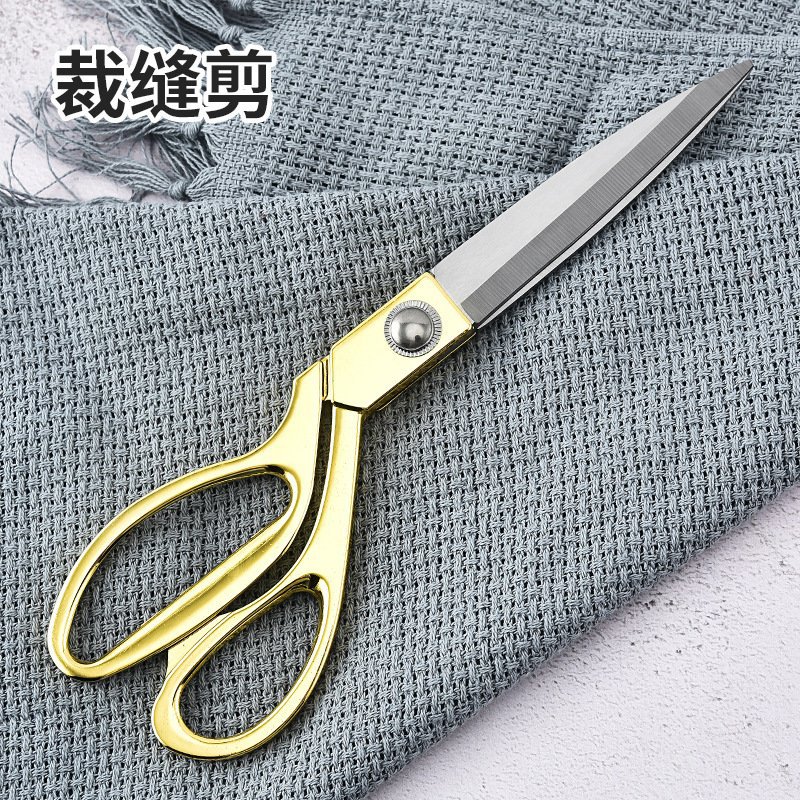 阳江制造 工厂直销 高端服装裁缝剪刀 长款裁缝剪刀 裁缝专用剪刀