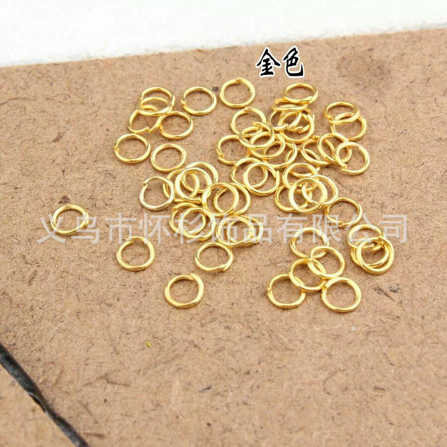 diy jewelry accessories, handcrafted beaded, open single-loop necklace, buckle, bracelet, clasp, closed loop, connecting loop details Picture