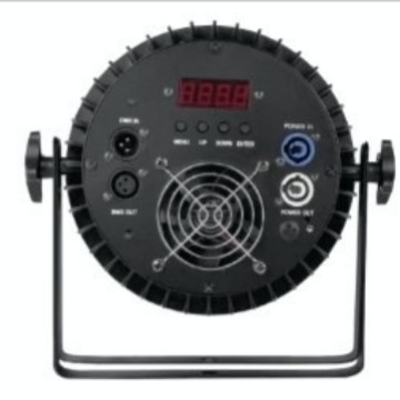 The manufacturer's new 18-piece four-in-one full-color flat par light, led stage par light, large-scale wedding event atmosphere rendering effect light, banquet hall, bar and dance party atmosphere lighting dyeing light Item Picture