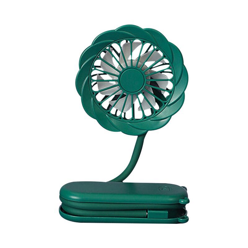 New neck-hanging fan, usb charging desktop, foldable, summer baby outdoor lazy mini hose fan Item Picture