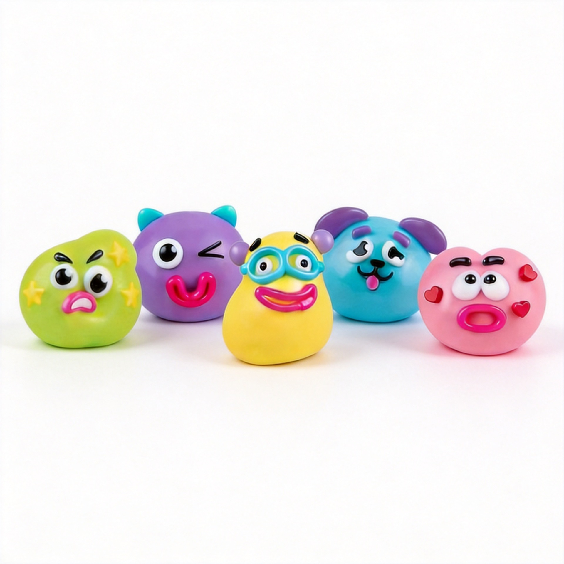 Cross-border Amazon New Dog Face Swap Squishy Dog Face Changing, Stress-relieving and Slow Rebound Toy batch Item Picture