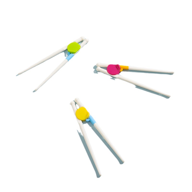 Children's cartoon training chopsticks, food-grade tableware for babies, learning chopsticks for infants and toddlers, practice chopsticks, auxiliary chopsticks for learning to eat Item Picture
