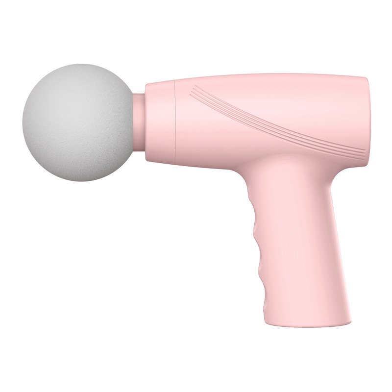New mini portable massage gun USB charging fitness fascia gun muscle massager gift wholesale Item Picture