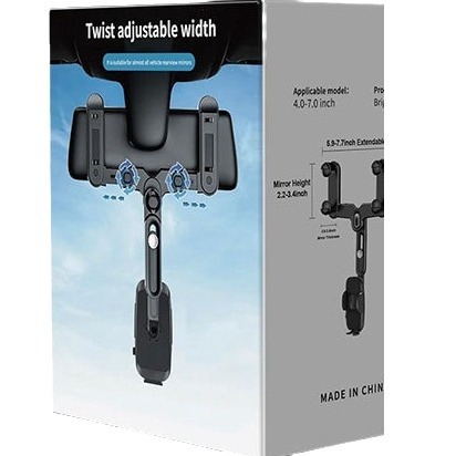 Specialized car phone stand 2024 New model shockproof car rearview mirror AR navigation multi-functional 360° fixed Item Picture