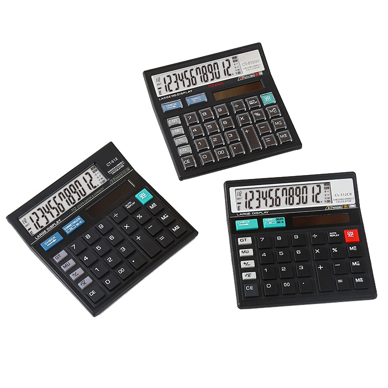 Calculator, financial computer, office computing, financial logo creation, financial accounting CT-512