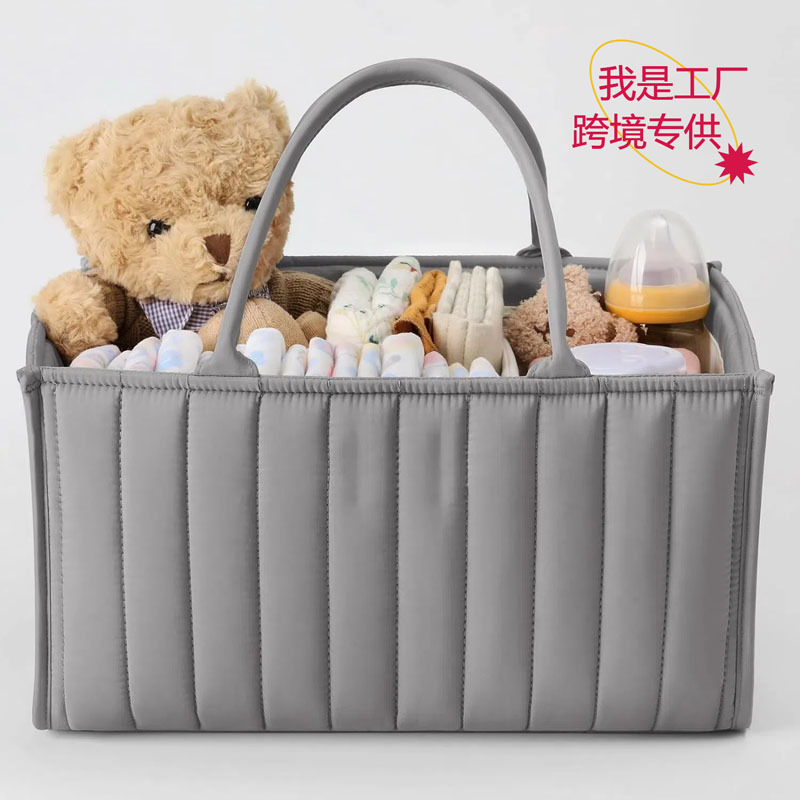 大容量母婴用品尿不湿收纳包时尚多功能尿布包易折叠妈咪包
