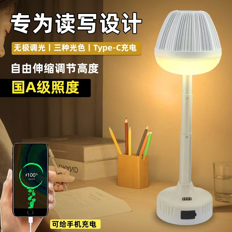 卧室小台灯多功能小夜灯卧室睡眠灯led节能灯护眼家用床头充电学生宿舍柔光台灯充电台灯