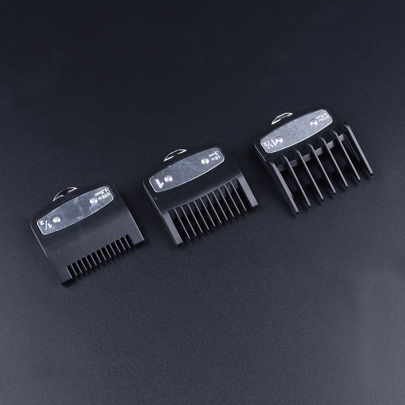 Black limit comb set, electric clipper card holder comb, hair salon, hair care tools, positioning comb, hair care products pic 2