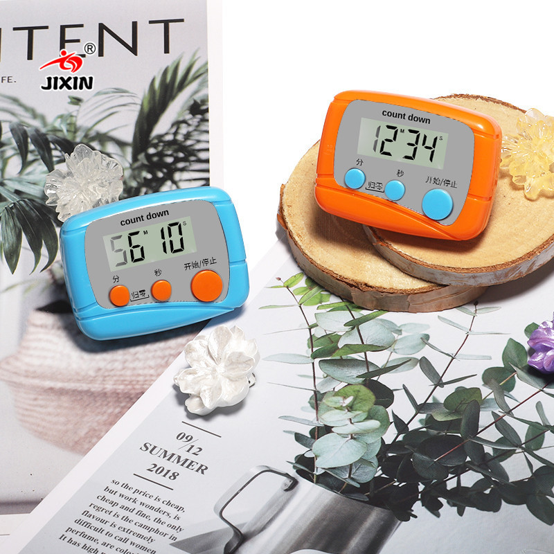 Multi-functional and multi-purpose Chinese and English timer, kitchen baking digital reminder, forward countdown electronic timer