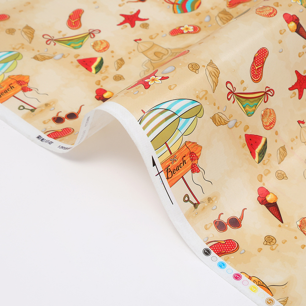 Coated Printed Non-Woven Pp Polypropylene Non-Woven Spunbonded Non-Woven Material Home Textile Fabric Wholesale Specification drawing