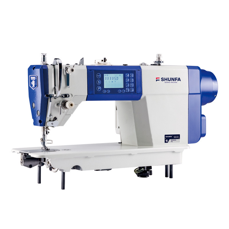 Shunfa's new fully automatic intelligent flat sewing machine, computerized integrated flat sewing machine, single-step industrial sewing machine Item Picture