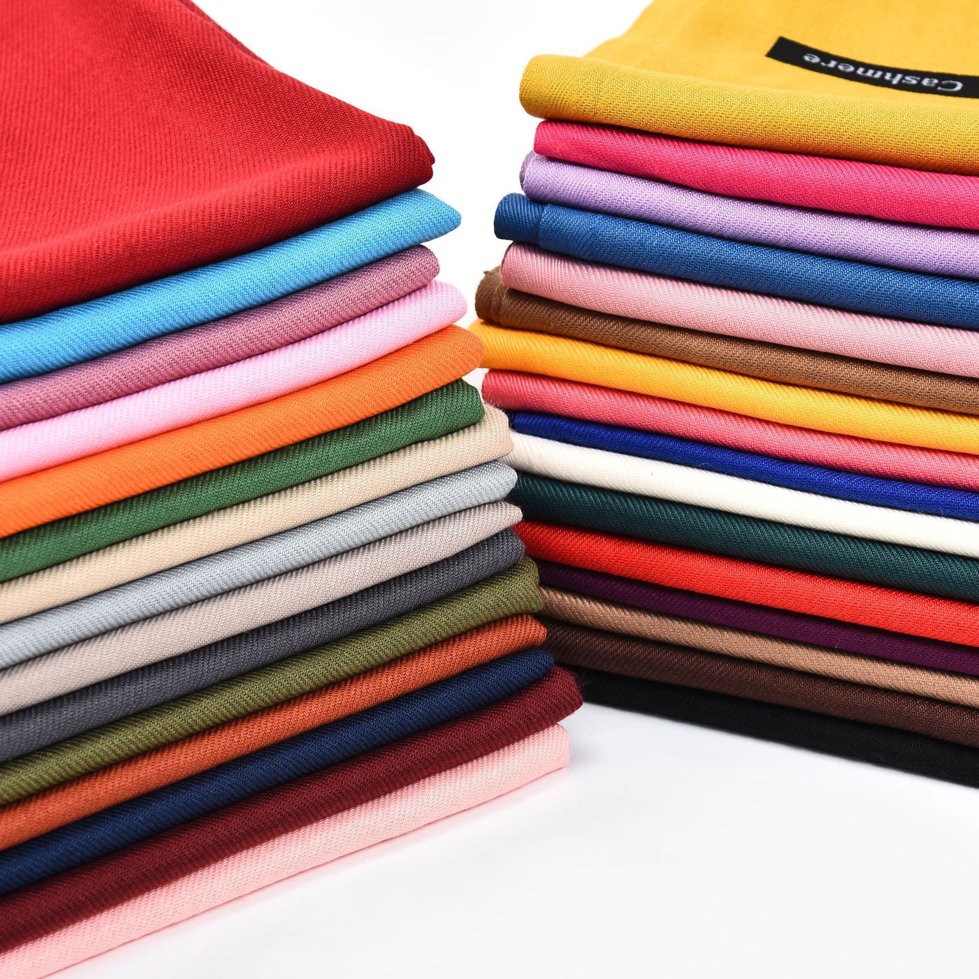 2023 Autumn And Winter New Solid Color Imitation Cashmere Scarf Medium Long Warm Outside With Japan And South Korea Sweet Fashion Fringe Scarf Application Scenario