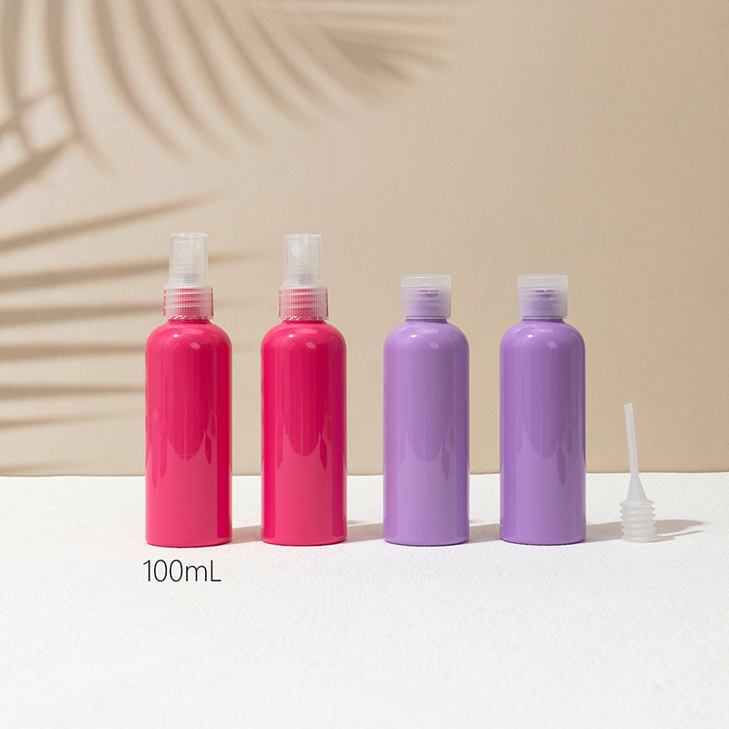 100Mlpet Spray Bottle Macaron Color Spray Bottle Disinfect Water Bottle Travel Bottle Specification drawing