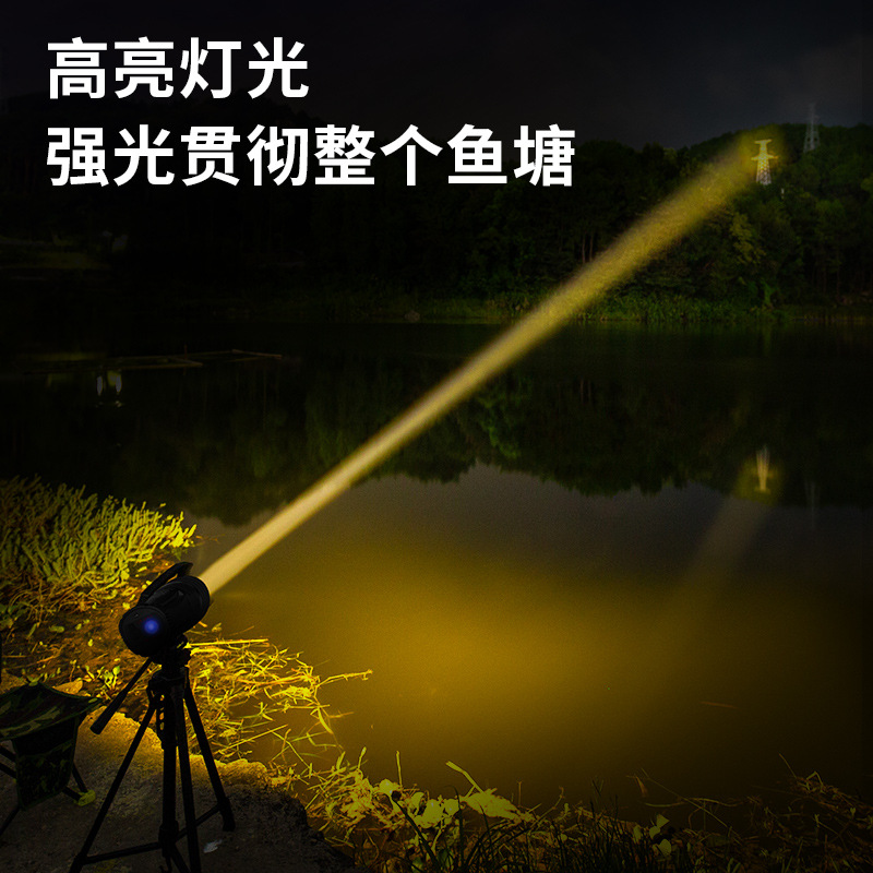 钓鱼灯、落地式电筒实物图