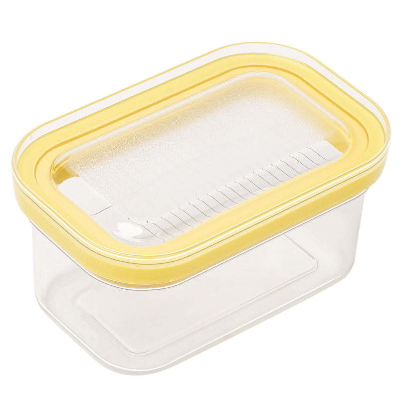Japanese-style sealed butter cutting box, butter box, cheese preservation box, sealed rectangular storage box, baking tools Item Picture