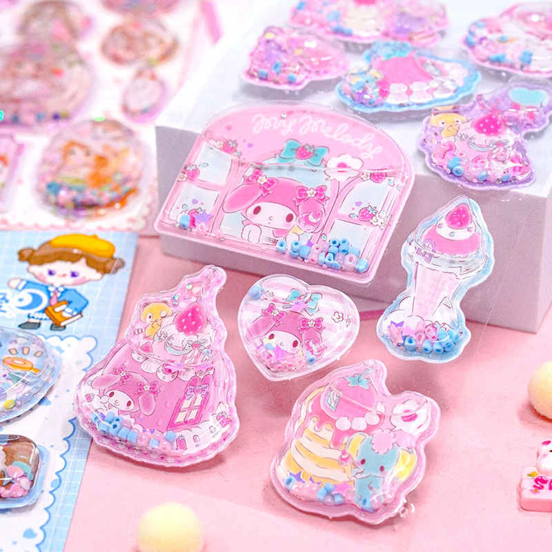 贴纸/贴纸儿童/贴纸儿童卡通/造景贴纸/包装贴纸产品图