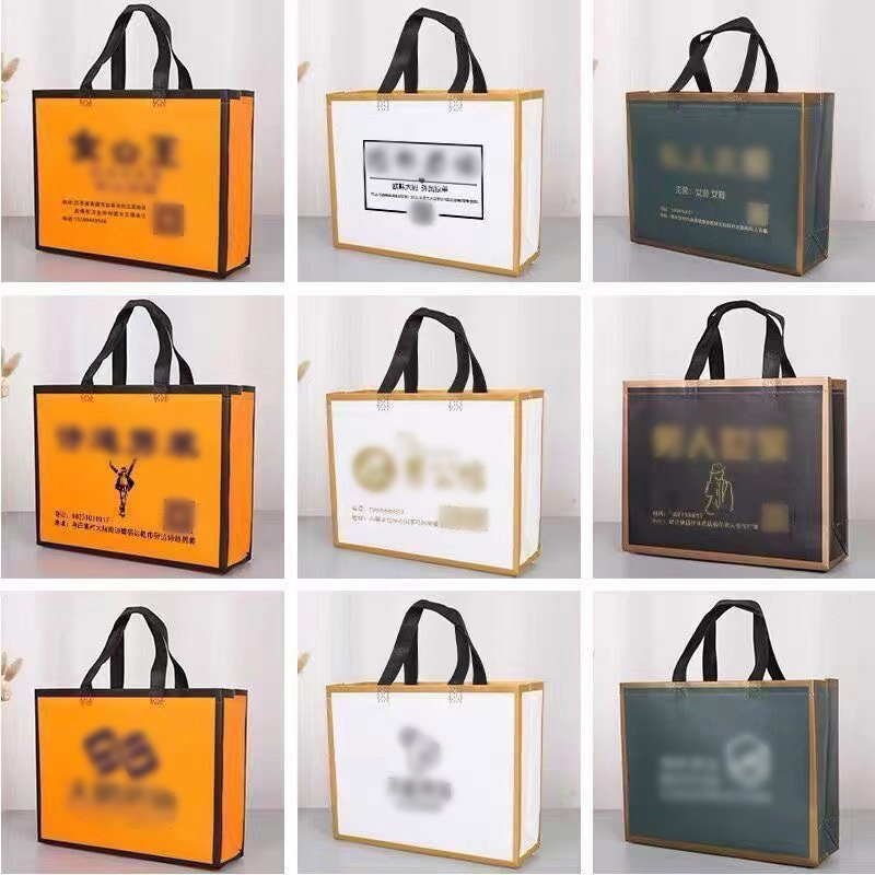 Custom Coated Non-Woven Bag Clothing Store Clothing Shopping Bag Shoe Store Non-Woven Tote Bag Custom Logo Wholesale Application Scenario