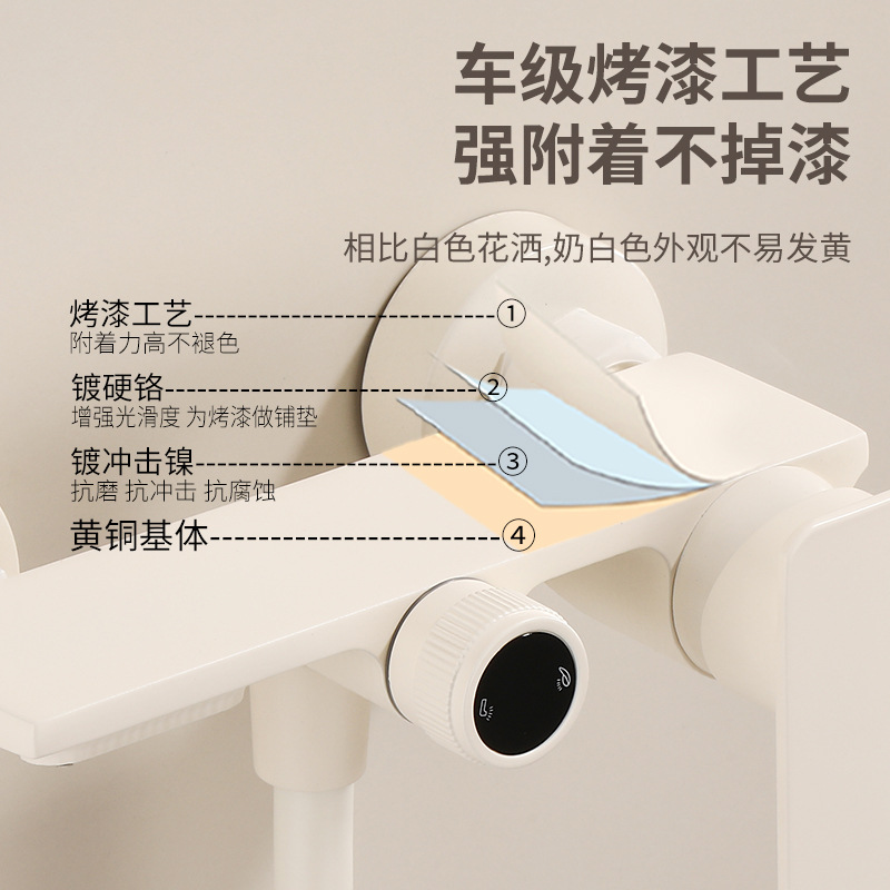 花洒套装实物图