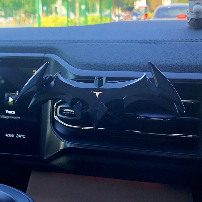 Cross-border bat gravity car mobile phone stand cartoon air outlet navigation support frame, universal mobile phone stand wholesale Specification image