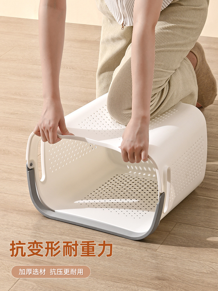 Star Star Laundry Basket Household Bathroom Bathroom Laundry Basket For Dirty Clothes Partition Storage Basket Light Luxury Laundry Basket Application Scenario