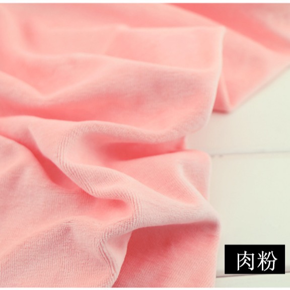 The manufacturer has cvc cotton velvet fabric in stock, knitted velvet sportswear fabric, elastic weft knitted cotton-like velvet fabric Application Scenario