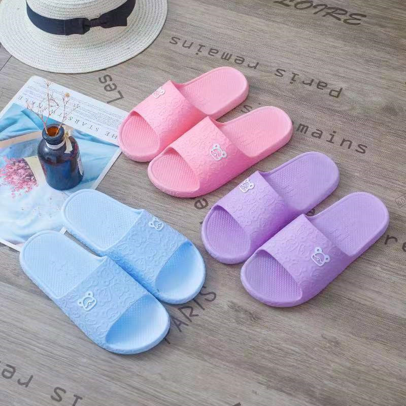 Home slippers, women's soft-soled plastic anti-slip thick-soled summer household indoor cooling slippers, wholesale from Wuchuan manufacturer Application Scenario
