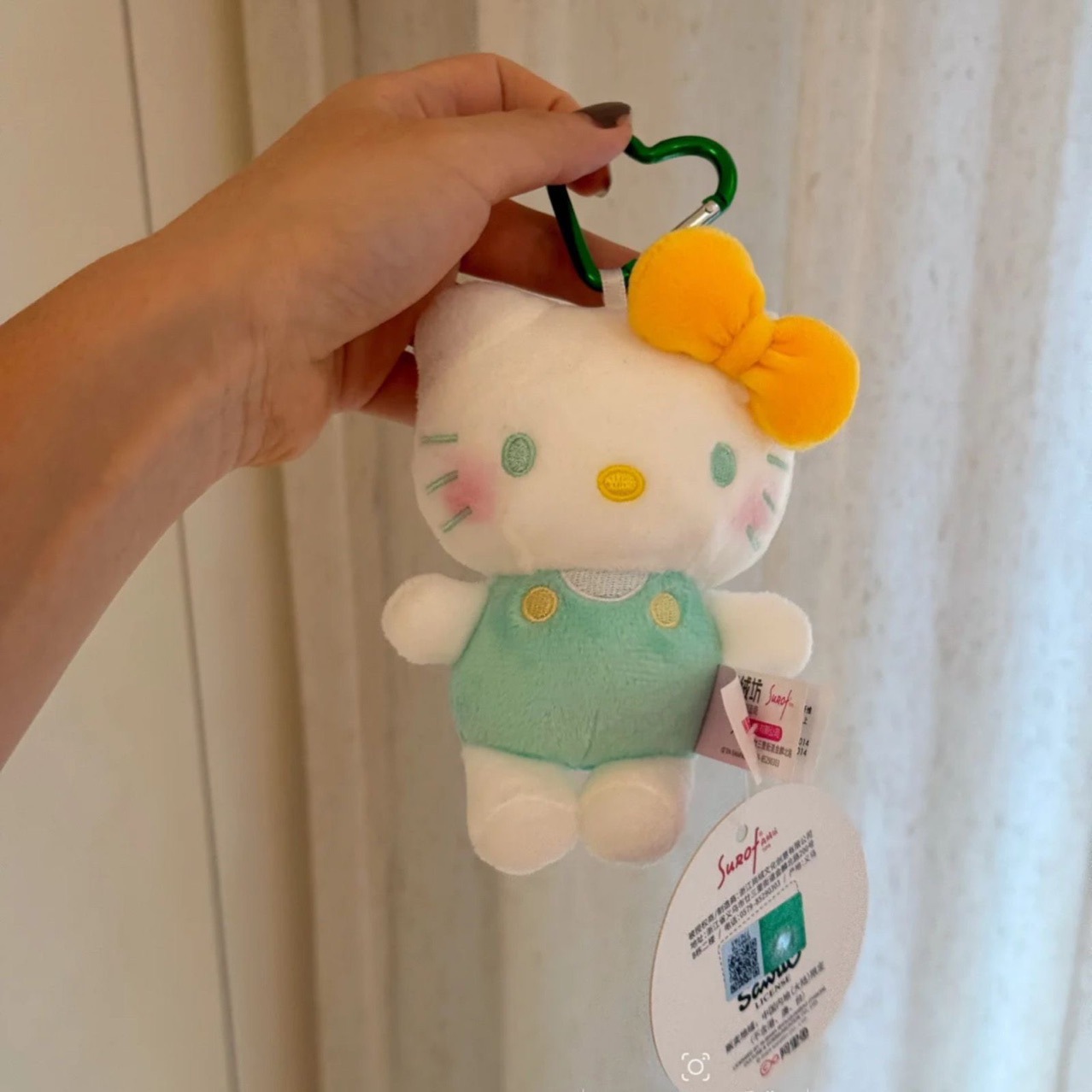 Helloitty毛绒公仔可爱包包挂件汽车钥匙扣挂饰玩偶女友礼物详情7