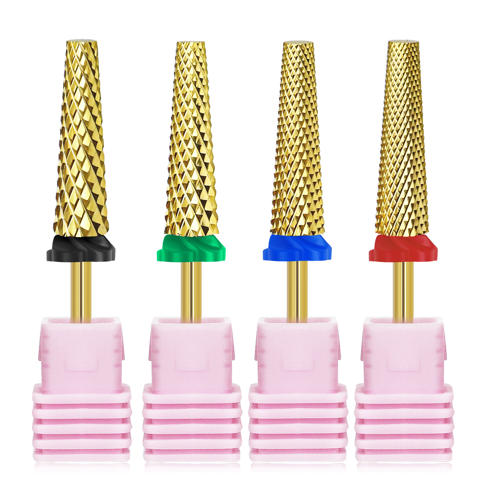 Cross-border exclusive supply of high-quality tungsten steel grinding heads, extra-long cylindrical nail polish grinding heads, quick nail removal factory wholesale details Picture