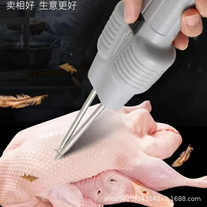 Hair-pulling magic tools for chicken feathers, duck feathers, goose feathers, electric handheld poultry tweezers, pig hair tongs, hair removal tools, manufacturer's private mold details Picture