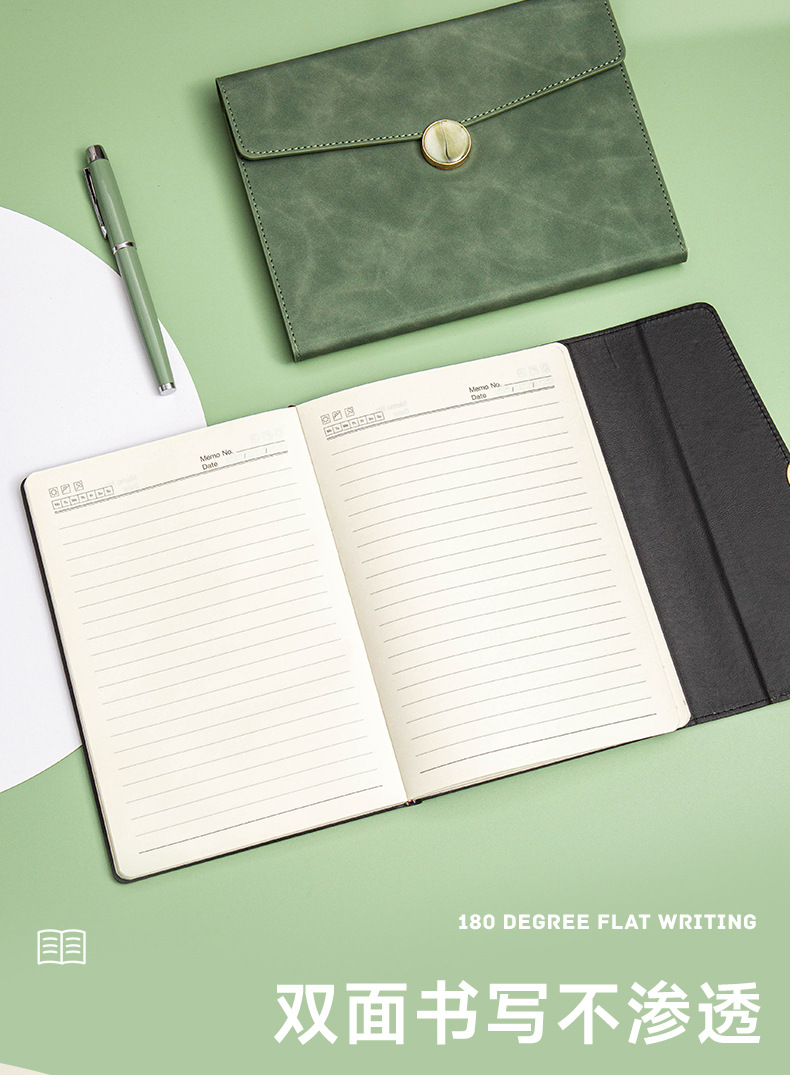 Customized business notebook sets with logo printing, office notebook gift boxes, high-appearance-level commemorative souvenirs wholesale pic 13