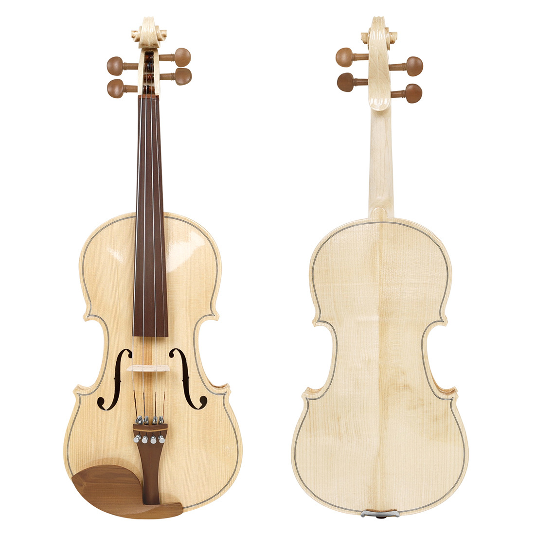 Astonvilla Violin Bright Spruce Wood Children Beginner Adult Beginner 4/4 Handmade Violin