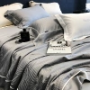 Wholesale of high-end Austrian Lenzo Tencel light luxury jacquard summer quilts, cool air conditioning quilts and summer cooling quilts details Picture