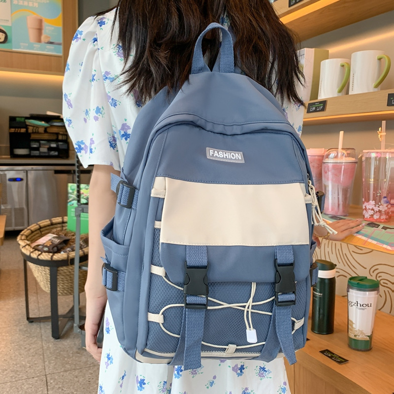 Backpack SchoolBags Backpack INS Nylon cloth School bags Large quantity discount Wholesale customization welcome consulting, ordering! Specification drawing