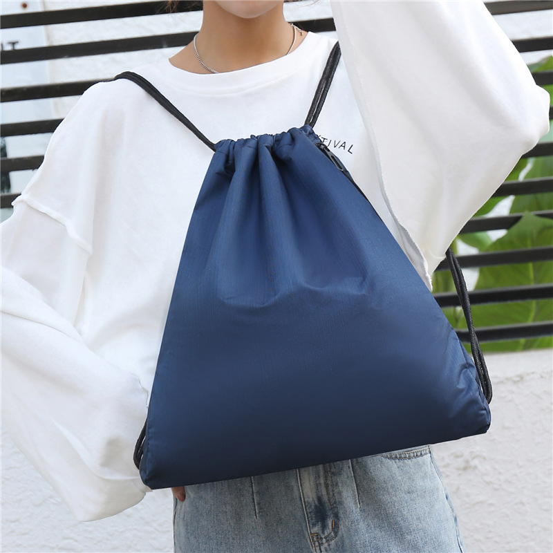 Off-The-Shelf Drawstring Pocket Basketball Bag Waterproof Sports Bag Printed Logo Fitness Marathon Backpack Specification drawing
