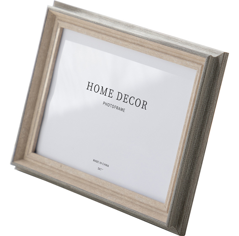 文艺相框摆台/ins风白底实物图