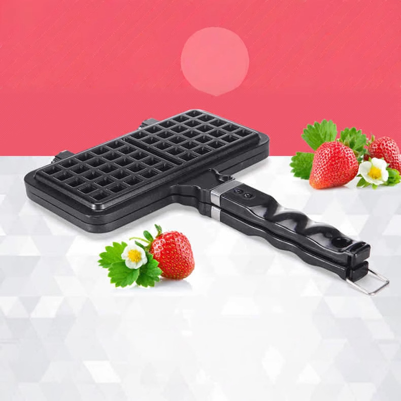 Creative baking double-headed Waffle mold, waffle Pan, waffle baking tray, Double Waffle Pan details Picture
