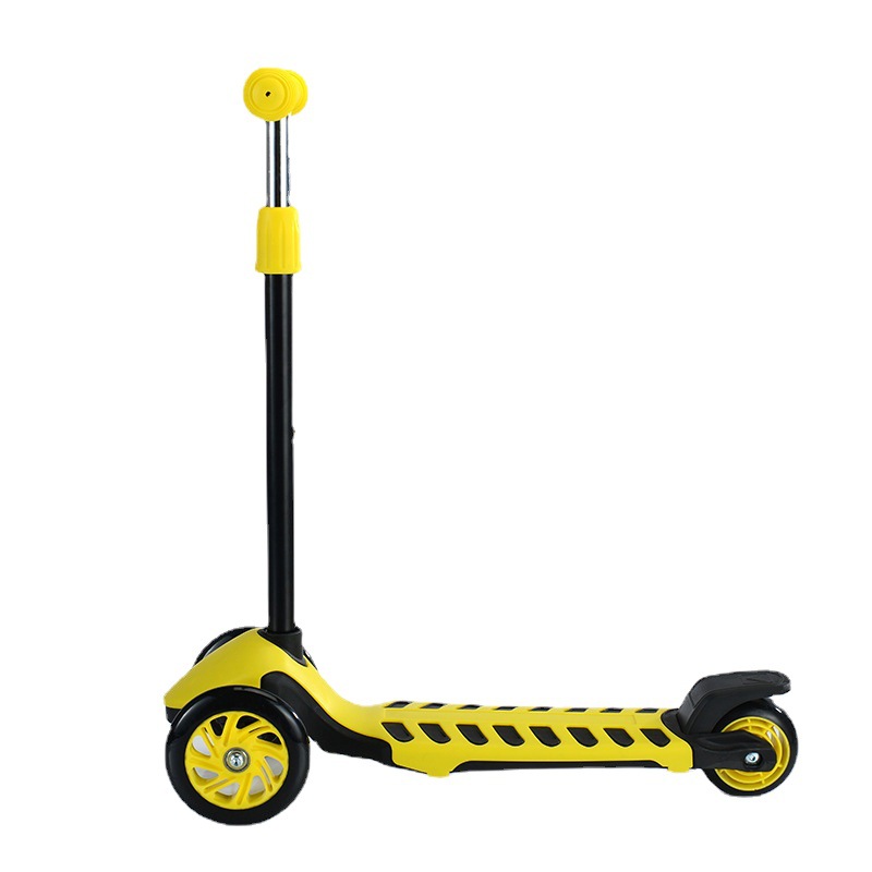 Factory direct supply of three-wheeled LED scooters with lights for children aged 1-3, cross-border scooters for kids Item Picture