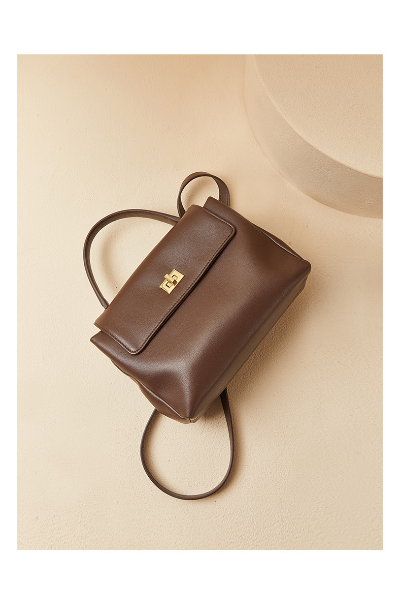 2025春夏新款头层牛皮通勤手提单肩复古简约大容量女包箱包皮具男士包袋详情19