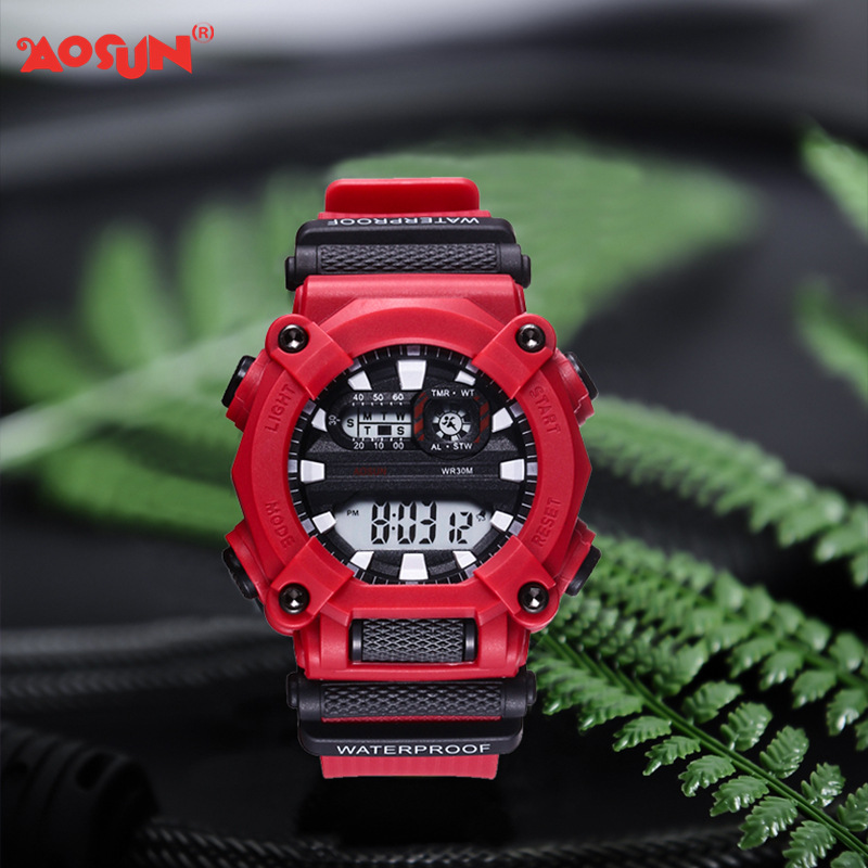 Student watch ins high appearance level waterproof electronic watch for junior and senior high school students, multi-functional student Korean version simple luminous Application Scenario