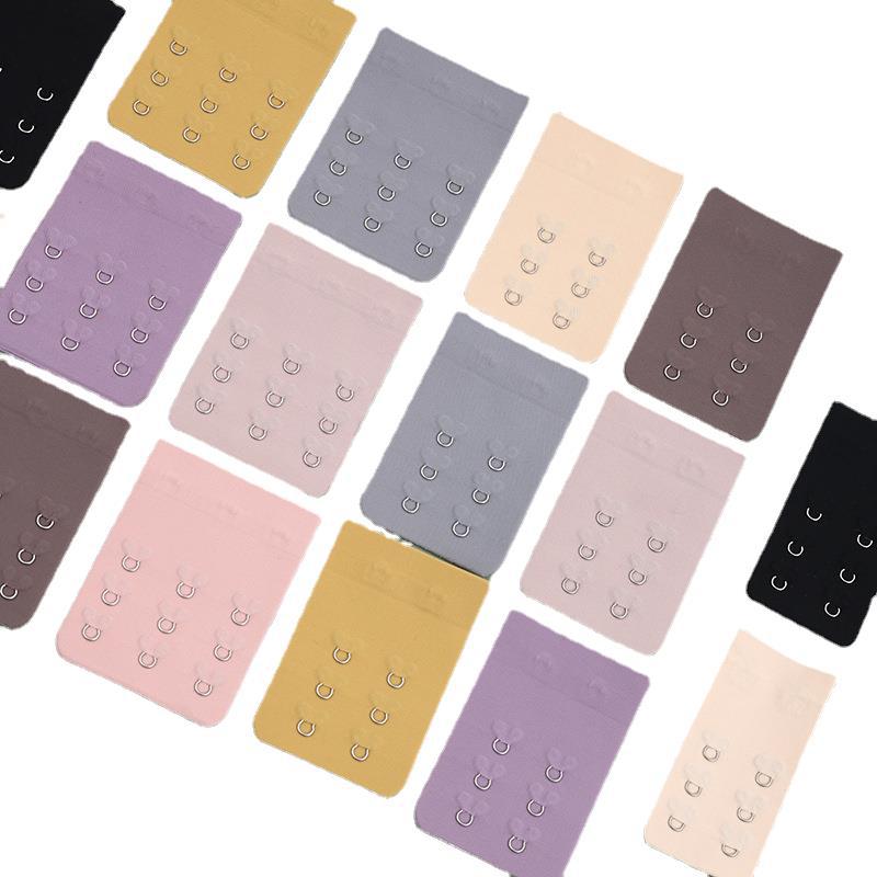 Seamless one-piece bra with extended buttons, nylon underwear with extended buttons, stainless steel bra buckles, new product in stock, back buttons Application Scenario