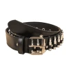 ins original niche punk y2k rivet bullet belt, the same style as Zuo Yuanjie's metal jeans and versatile belt Item Picture
