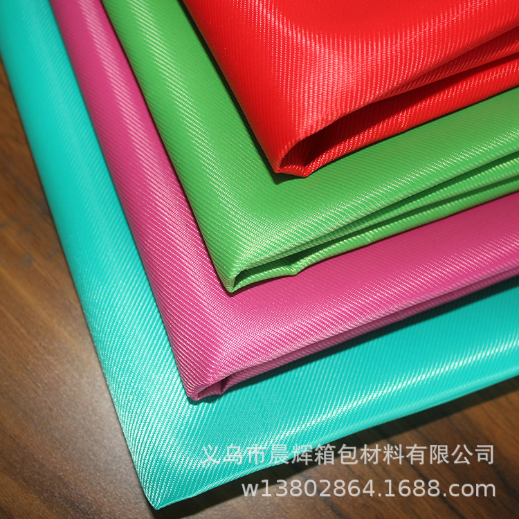 420D twill foam black Oxford cloth fabric with foam coating pvc can be customized in color according to samples details Picture