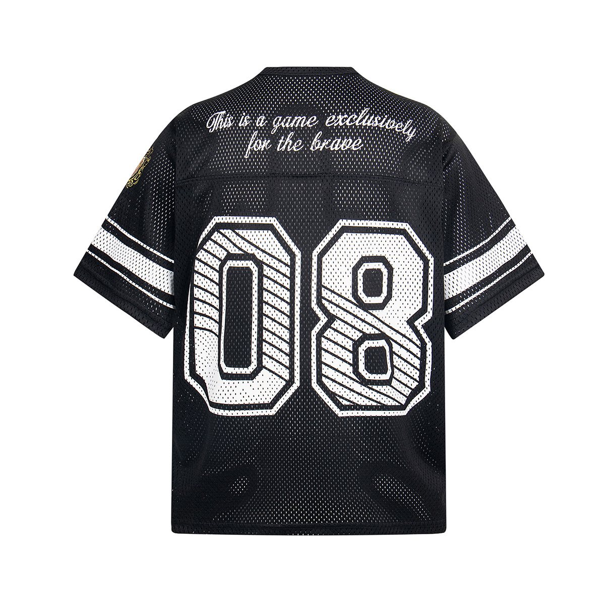 American jersey hollow sweatshirt loose printed details Picture