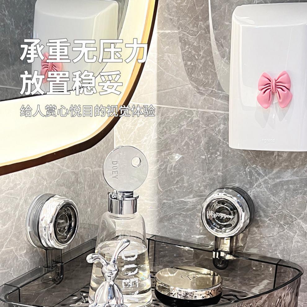 Water ripple multi-color options available, suction cup, corner shelf, tripod, bathroom, toilet, washbasin, no need for drilling Specification drawing