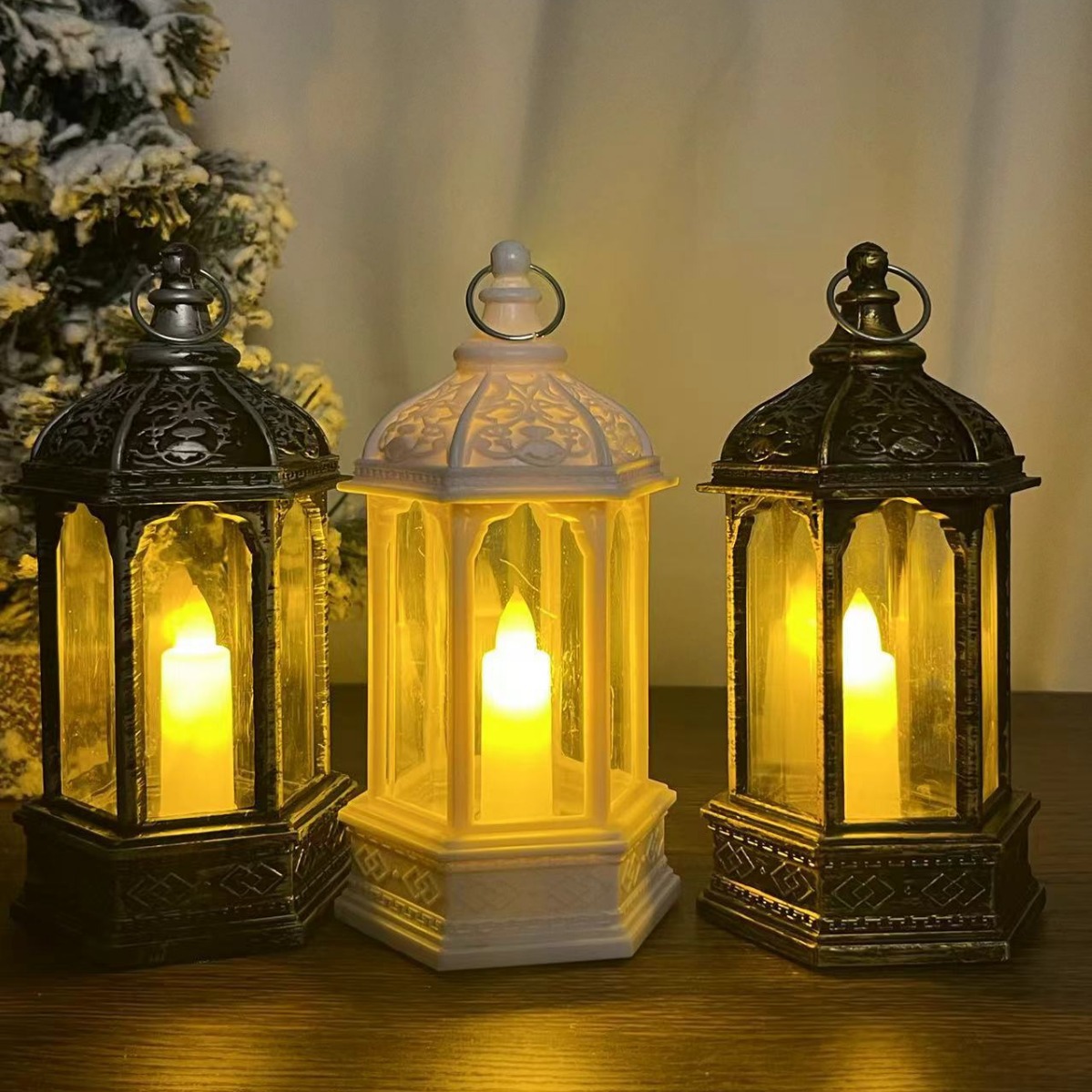 The New Explosive Internet Celebrity Cross-Border Atmosphere Small Decoration Christmas Portable Night Light To Enhance Cos Gift Creative Light details Picture