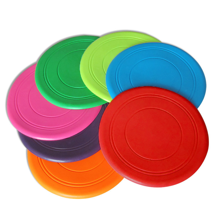 Frisbee manufacturers wholesale pet toys Round training tpr flying saucer bite resistant Frisbee dog toys thumbnail