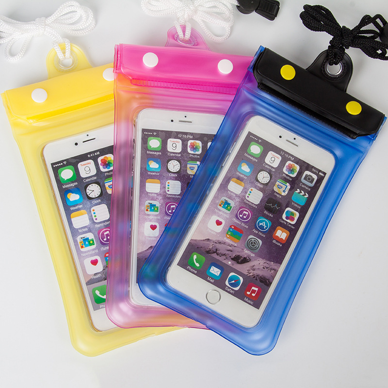 户外密封拉链手机防水袋 水上乐园密封手机防水袋 触屏手机防水袋