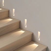 Bezel-less led floor light embedded human sensing floor light corner hotel step stairs COB aisle light