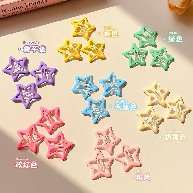 مشابك شعر الطفلة الصغيرة اللطيفة ذات الشعر الصغير والشعر الصغير Specification image